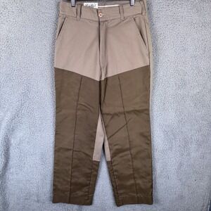 Vintage‎ Hunting Pants Mens 30x30 Brown Canvas Briar Upland Brush